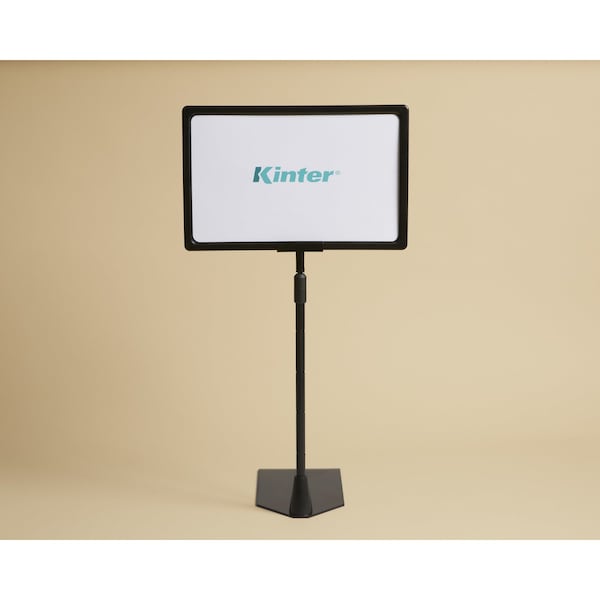 Kinter Black Plastic K-Frame Sign Holder 20 in. H X 7 in. W X 11 in. L 11X7FRAME-ACE - main